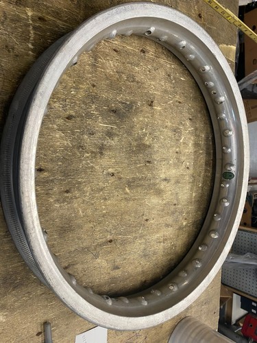 Nos akront wheel rim - nos, aluminum